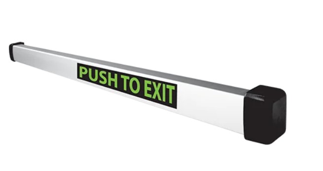 Security Door Controls PSB560S Bright Stainless Steel Exit Bar