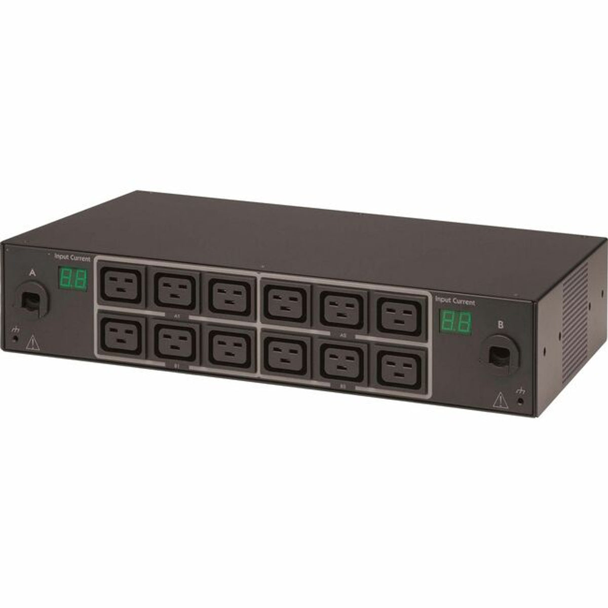 Servertech CL-12HD2C454A3 | Sentry 2U Rack Mount Smart CDU Expansion Unit with Dual Infeeds and PIPS, Outlets, (12) LEC 60320/C19