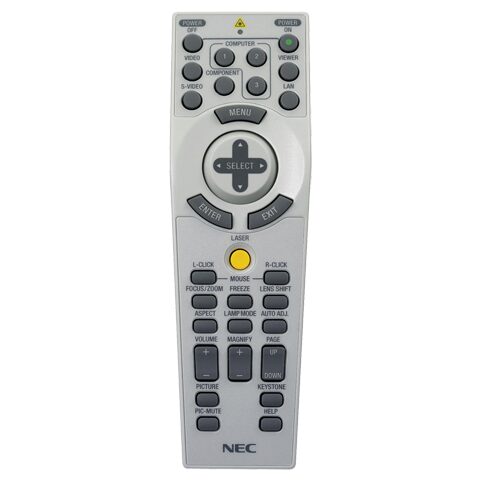 Sharp Electronics Corporation RMT-PJ24 | Projector Remote Control, for NP4000/NP4001/NP4100/NP4100W Projector
