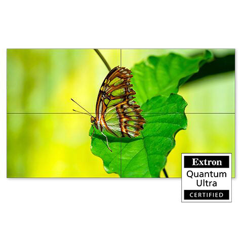 Sharp Electronics Corporation UN552-TMX4P | Display Video Wall, LED Direct-Lit Backlight, 150 Watt, 55" S-IPS Panel, 1920 x 1080 Resolution, 700 Candela per Sq Meter