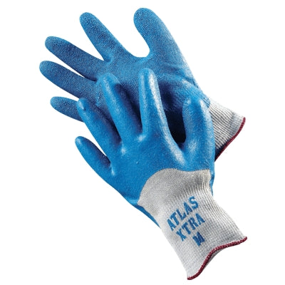 Showa 305L-09 | Atlas Xtra 305 Gloves Poly-Cotton, Latex Coated, Large