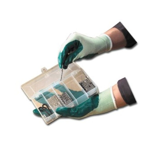 Showa 4500-09 | Nitri-Flex Lite Gloves Nylon, Nitrile Coated, Smooth Finish, Size 9