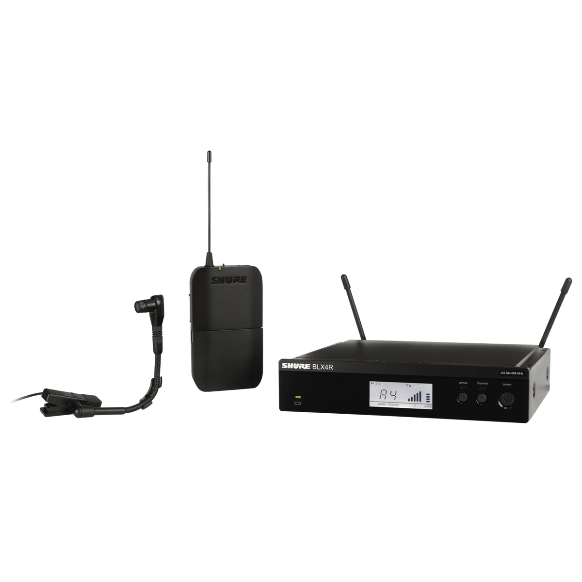 Shure Bros BLX14R/B98-H10 | BLX14R Instrument System With BETA98H/C