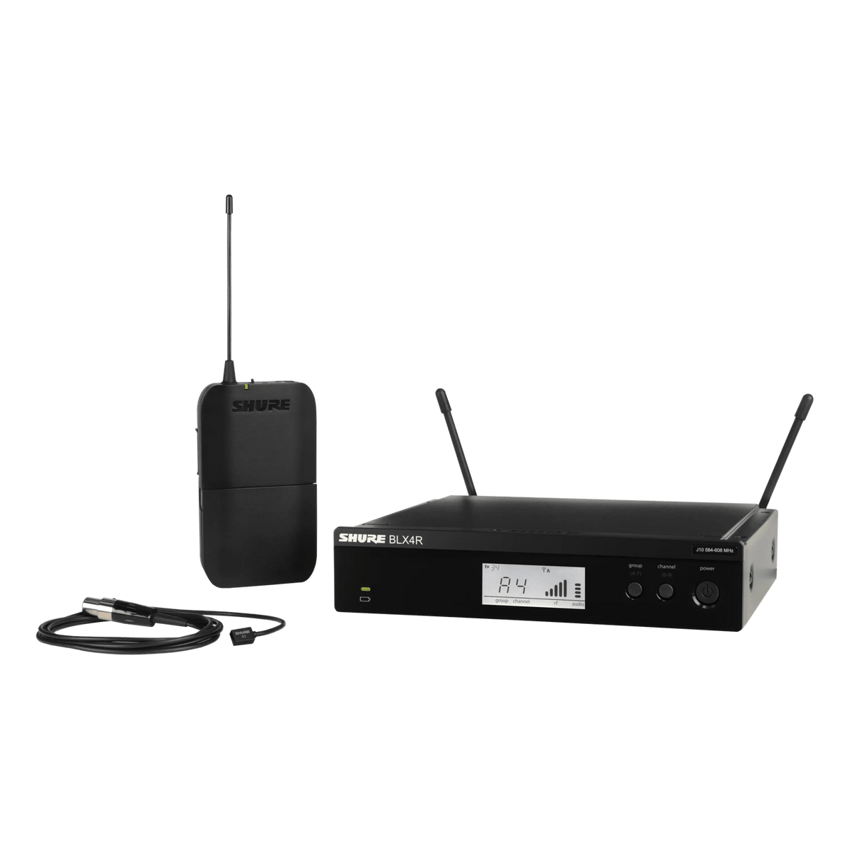 Shure Bros BLX14R/W93-H10 | BLX14R Lav. System With WL93