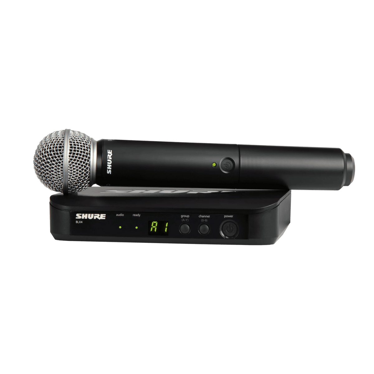 Shure Bros BLX24/SM58-H10 | BLX24 Wireless Vocal System with SM58, H10 Band
