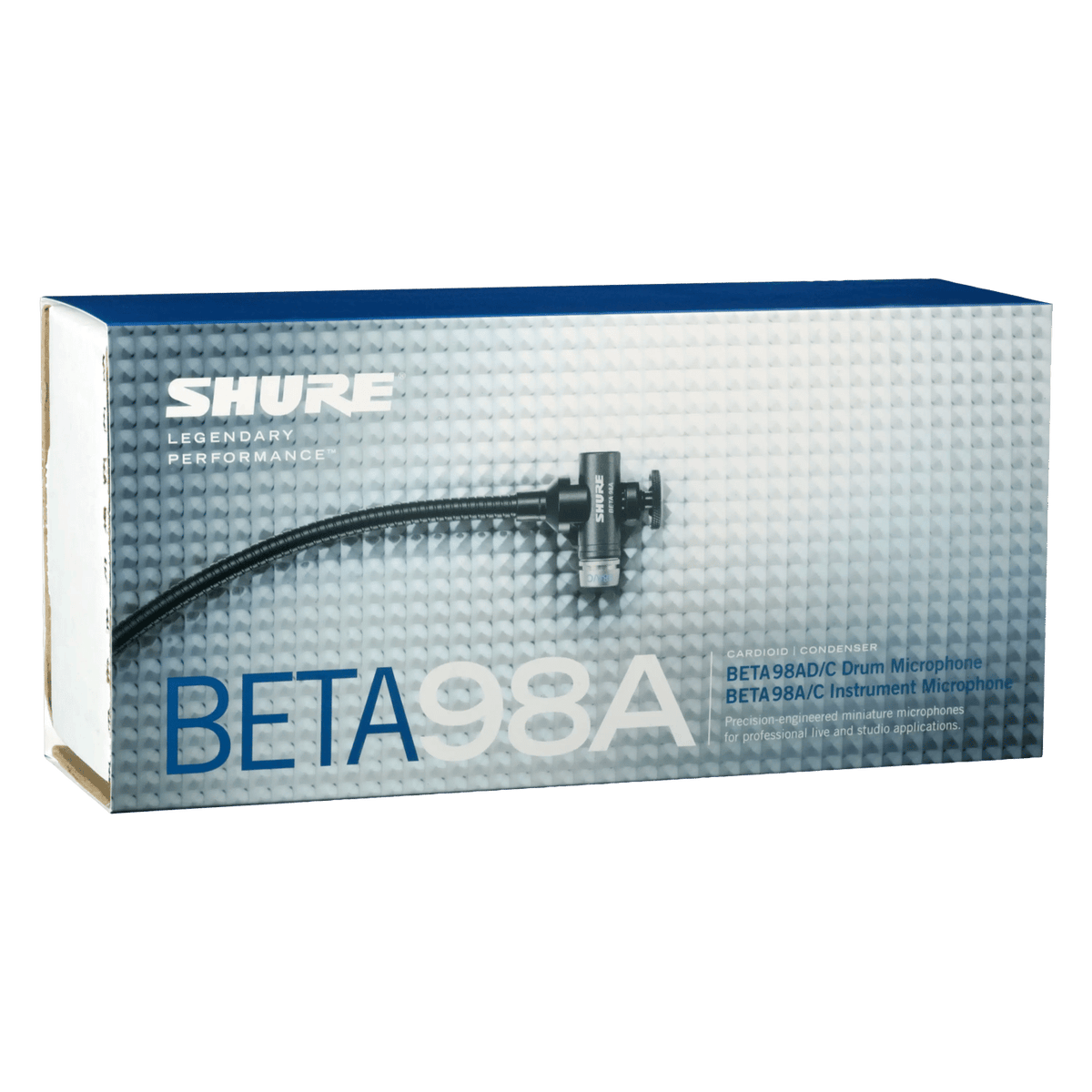 Shure Bros BETA 98AD/C | Microphone, Miniature, Cardioid With Drum Kit