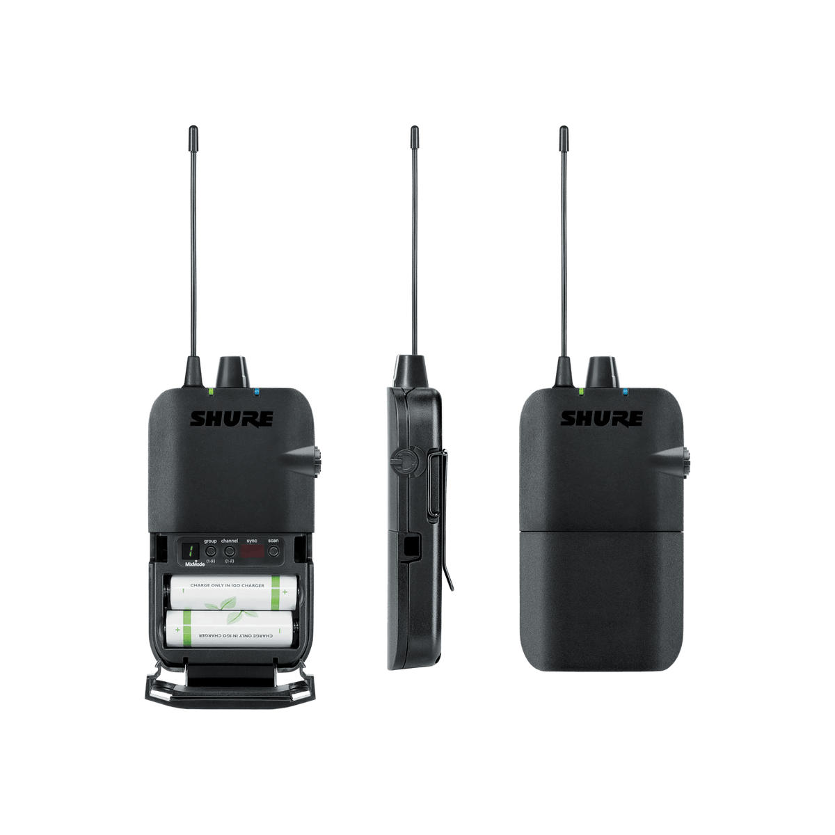 Shure Bros P3R=-G20 | PSM300 Bodypack Receiver
