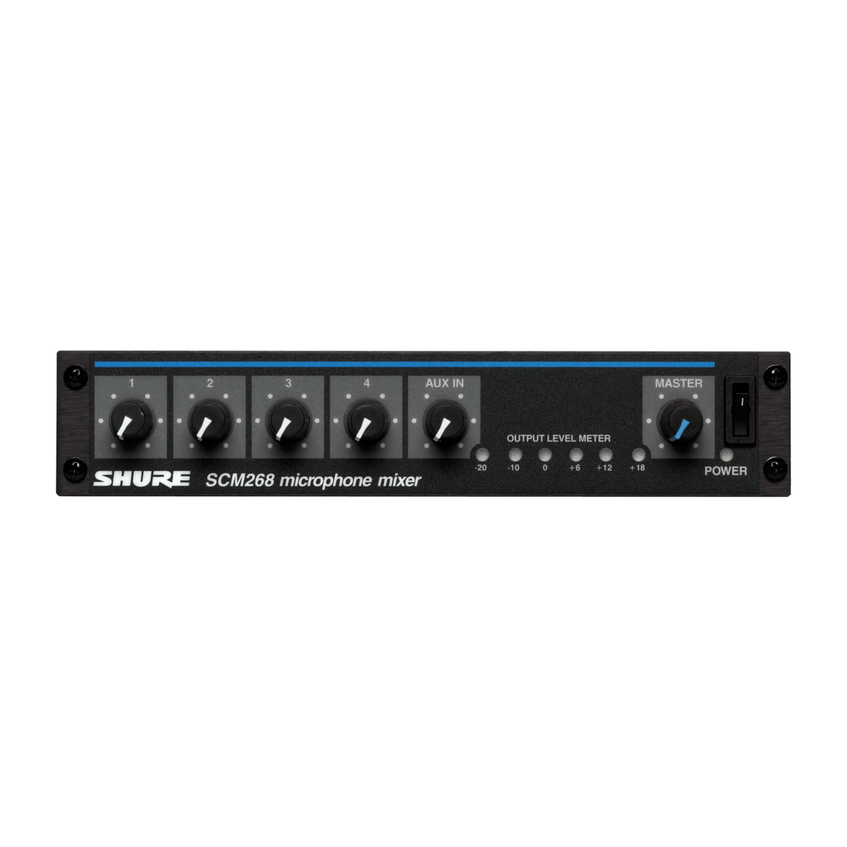 Shure Bros SCM268 | 4-Channel Microphone Mixer