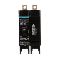 Siemens US2:BQD240 | Molded Case Circuit Breaker, Thermal Magnetic, Panelboard Mount, 2 Pole, 480 Star/277 Volt AC, 50/60 Hertz, 125/250 Volt DC
