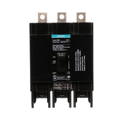 Siemens US2:BQD350 | Molded Case Circuit Breaker, Thermal Magnetic, Panelboard Mount, 3 Pole, 480 Star/277 Volt AC, 50/60 Hertz, 50A, 14 kA Interrupting Rating