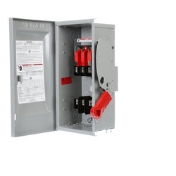 Siemens US2:HF361N | Safety Switch, Heavy Duty, Fused, 600 Volt AC, 30A, 3 HP at 1 Phase, 5 HP at 3 Phase, 7-1/2 HP at 3 Phase, 3 Pole, 3 Fuse, 4 Wire