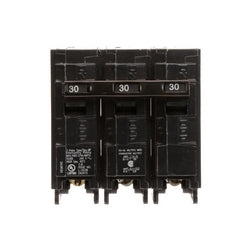 Siemens US2:Q330 | Circuit Breaker, Common Trip, Plug-In, 3 Pole, 240 Volt AC, 30A, 10 kA Interrupting Rating, With Insta-Wire