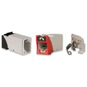 Siemon Company Z6A-07 | UPT Outlet, 1-Port, RJ45 Connector, Green, Flat/Angle-Mount, Hybrid-Mount