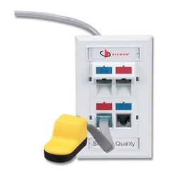 Siemon Company STM8-R3 | Utp Cable Tester, With Carrying Case, Remote, (2) Universal Modular Plug Cords, Wiring Guide, 9 Volt Alkaline Battery, Instructions And Warranty Card