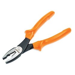Williams 2628 S-200 | ERGO Combination Pliers with Insulated Dual-Component Handles and Phosphate Finish (200 mm)