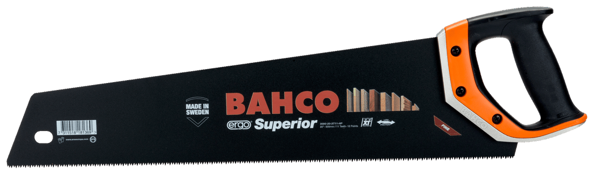 Williams 3090-20-XT11-HP | ERGO Superior Saw for Plastics/Laminates/Wood/Soft Metals 11/12 TPI 20"