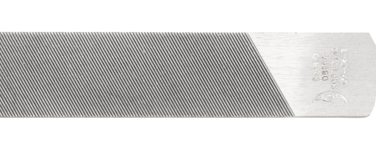 Williams 4-138-10-1-0 | Mill Saw File with 1 Round Edge Bastard Cut Unhandled 250 mm
