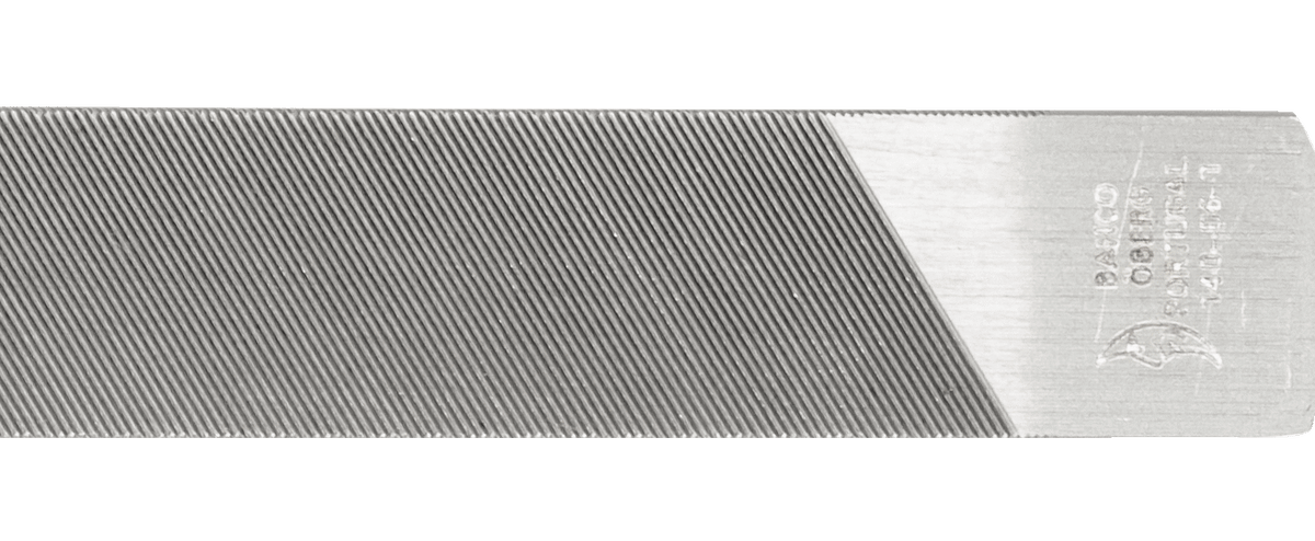 Williams 4-140-08-1-0 | Mill Saw File with 2 Round Edges Bastard Cut Unhandled 200 mm