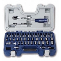 Williams 50601 | 1/4" Drive Deluxe Socket Set, 47 Piece