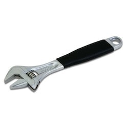 Williams 9031 RC US | ERGO 32 mm Central Nut Wide Opening Jaw Adjustable Wrench with Rubber Handle and Chrome Finish 170 mm