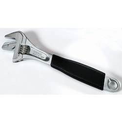 Williams 9071 RPC US | ERGO 21 mm Central Nut Reversible Jaw Adjustable Wrench with Rubber Handle and Chrome Finish 158 mm