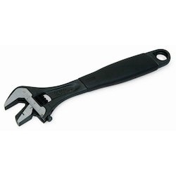 Williams 9072 RP US | ERGO 21 mm Central Nut Reversible Jaw Adjustable Wrench with Rubber Handle and Phosphate Finish 158 mm