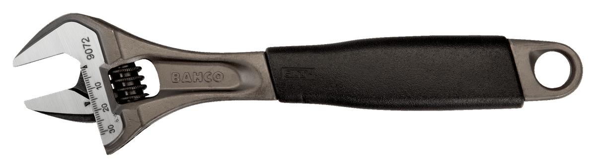 Williams 9073 R US | ERGO 20 mm Central Nut Adjustable Wrench with Rubber Handle and Phosphate Finish 158 mm