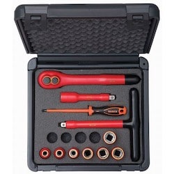 Williams BAH7811DMV | 1000V 11 Piece 1/2" Drive Socket and Drive Tool Set