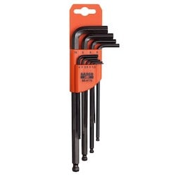 Williams BAHBE-9770 | Long Ball End Hexagon Key Set, Metric