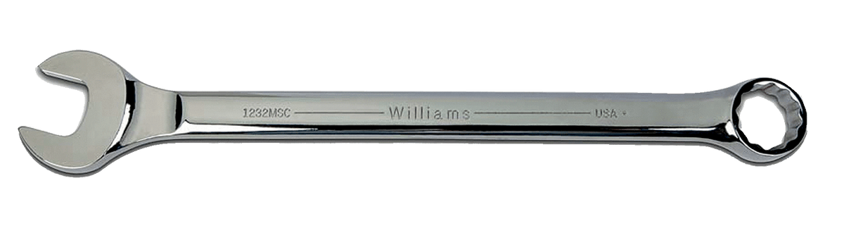 Williams JHW1223MSC | High Polish Chrome Supercombo Combo Wrench 12 Point 23 mm