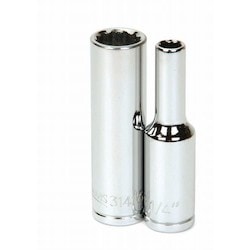 Williams JHW31432 | 3/8 Drive Deep Socket, 12 Point, 1