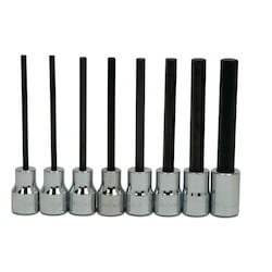 Williams JHW31951 | 3/8 Drive Hex Long Bit Sck Set 7 Piece