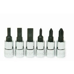 Williams JHW35040 | 1/4 Drive Slot Bit Socket, High Polished Chrome Finish, 5/32