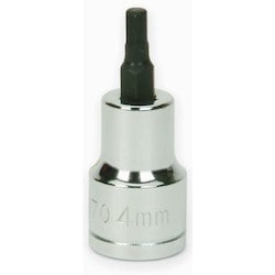 Williams JHW35174 | 3/8 Drive 8 mm Hex Bit Socket, High Polished Chrome Finish