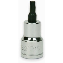 Williams JHW35188 | 3/8 Drive Torx Bit Socket, High Polished Chrome Finish T50