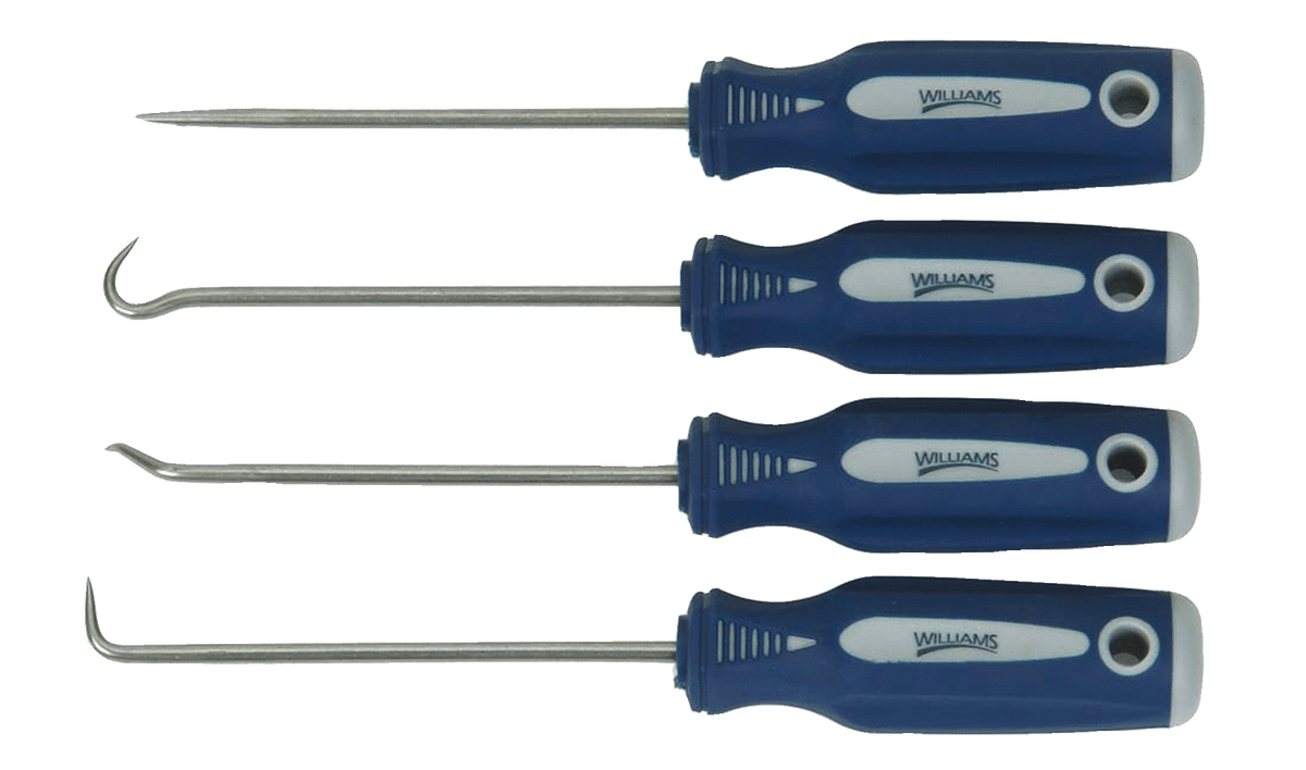 Williams JHW40201 | 4 Piece Mini Pick & Hook Set