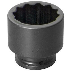 Williams JHW41154 | 1-1/2 Drive 1-11/16 Standard Impact Socket 12 Point