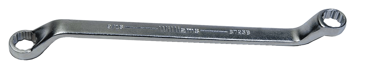 Williams JHW8720 | Double Head 60 Degree Offset Box End Wrenches, 12 Point, 1/4 X 5/16
