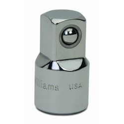 Williams JHWBS-130 | 3/8 Drive Adaptors, Chrome Finish, 1/2 Male x 3/8 Female