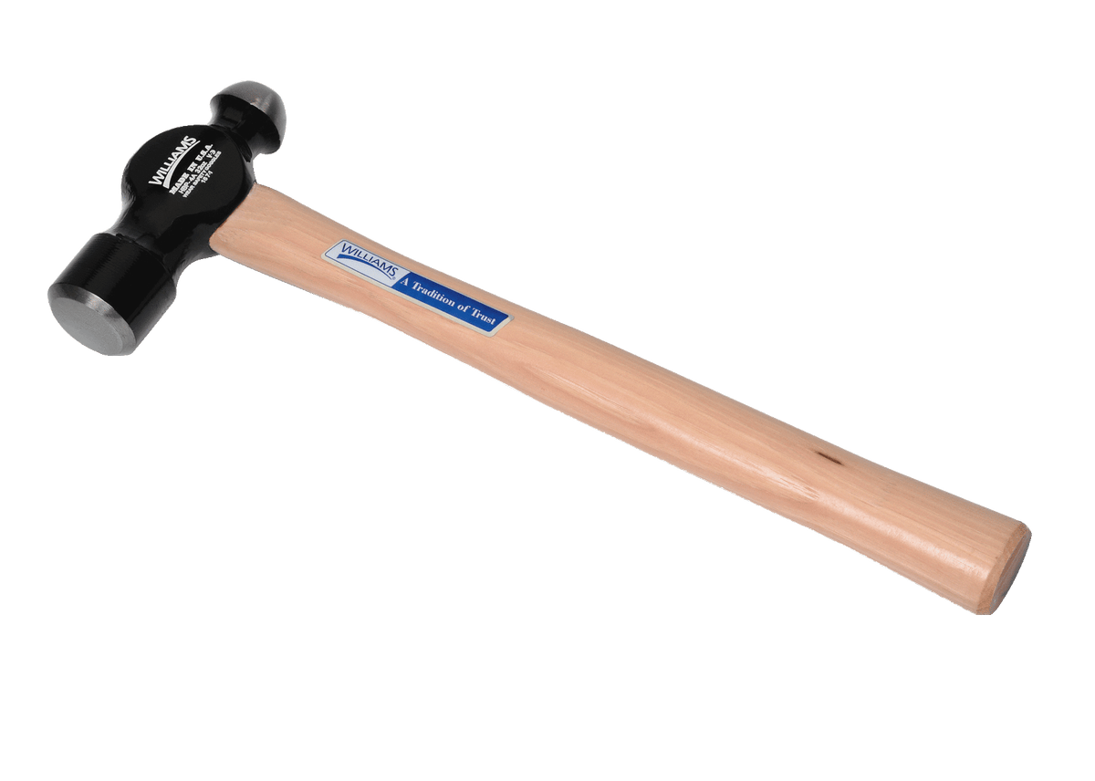 Williams JHWHBP-5-0A | 4 oz Hickory Handle Ball Pein Hammer