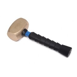 Williams JHWHSB-2.6A | 2.6 Brass Hammer 10" Fiberglass Handle