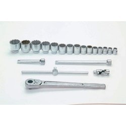 Williams JHWMSH-20 | 3/4 Drive Socket and Drive Tool Set, 12 Point Metric, 20 Piece