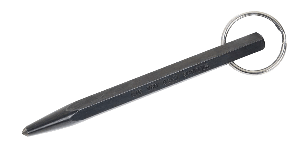 Williams JHWP-38-TH | Center Punch 1/4 Pt 3-7/8 With Safety Ring