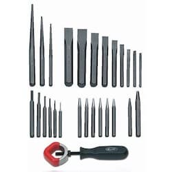 Williams JHWPC-27 | 27 Piece Punch & Chisel Set(Roll)