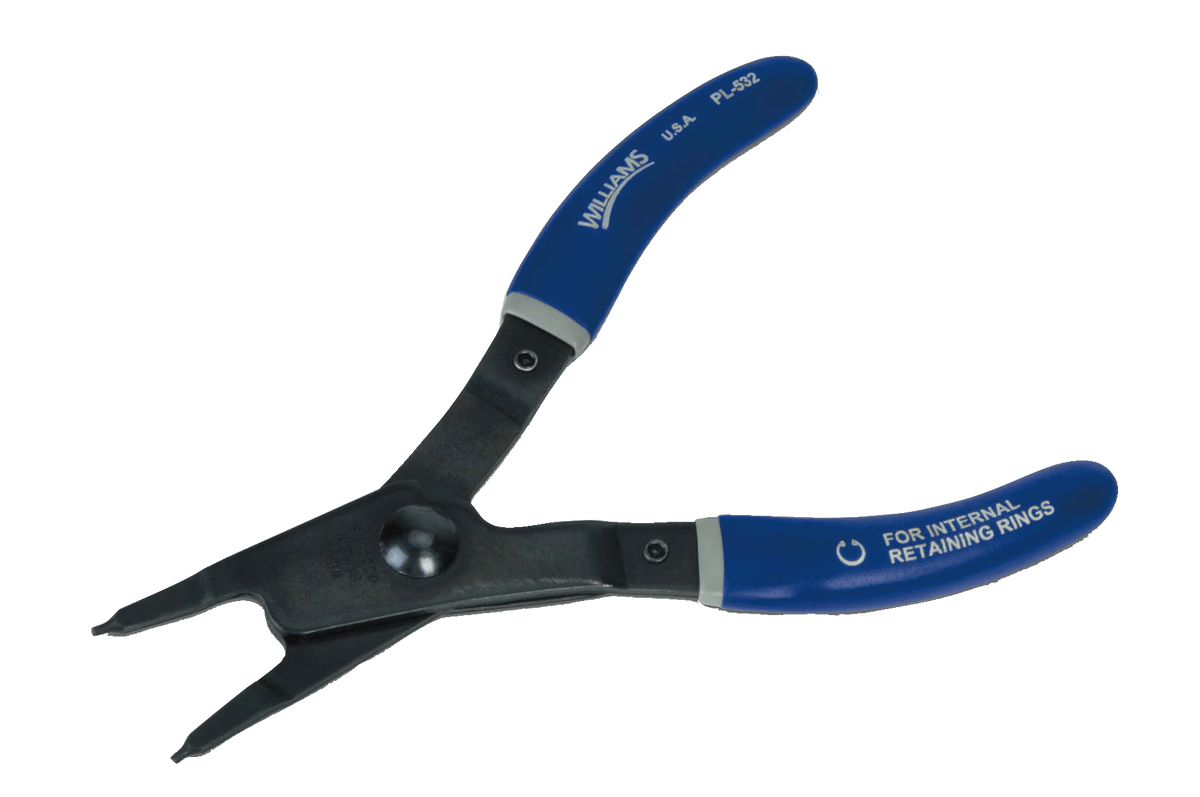 Williams JHWPL-532 | Fixed Tip Retaining Ring Plier-Internal, 6-1/2"