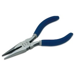 Williams JHWPL-95C | Chain Nose Pliers, Short Nose w/Cutter, 5-1/2"