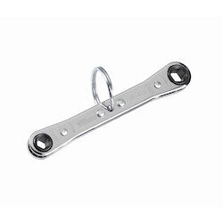 Williams JHWRB-810-TH | Ratcheting Box Wrench,6-Point 1/4X5/16 with Safety Ring