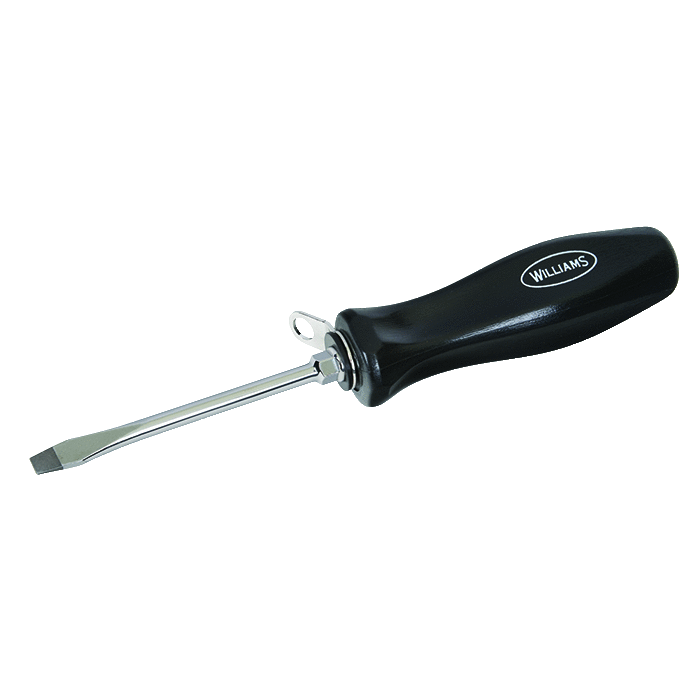 Williams JHWSDR-26-TH | Tools@Height, 5/16 X 6 Rd Slot Screwdriver with Rotating Tab