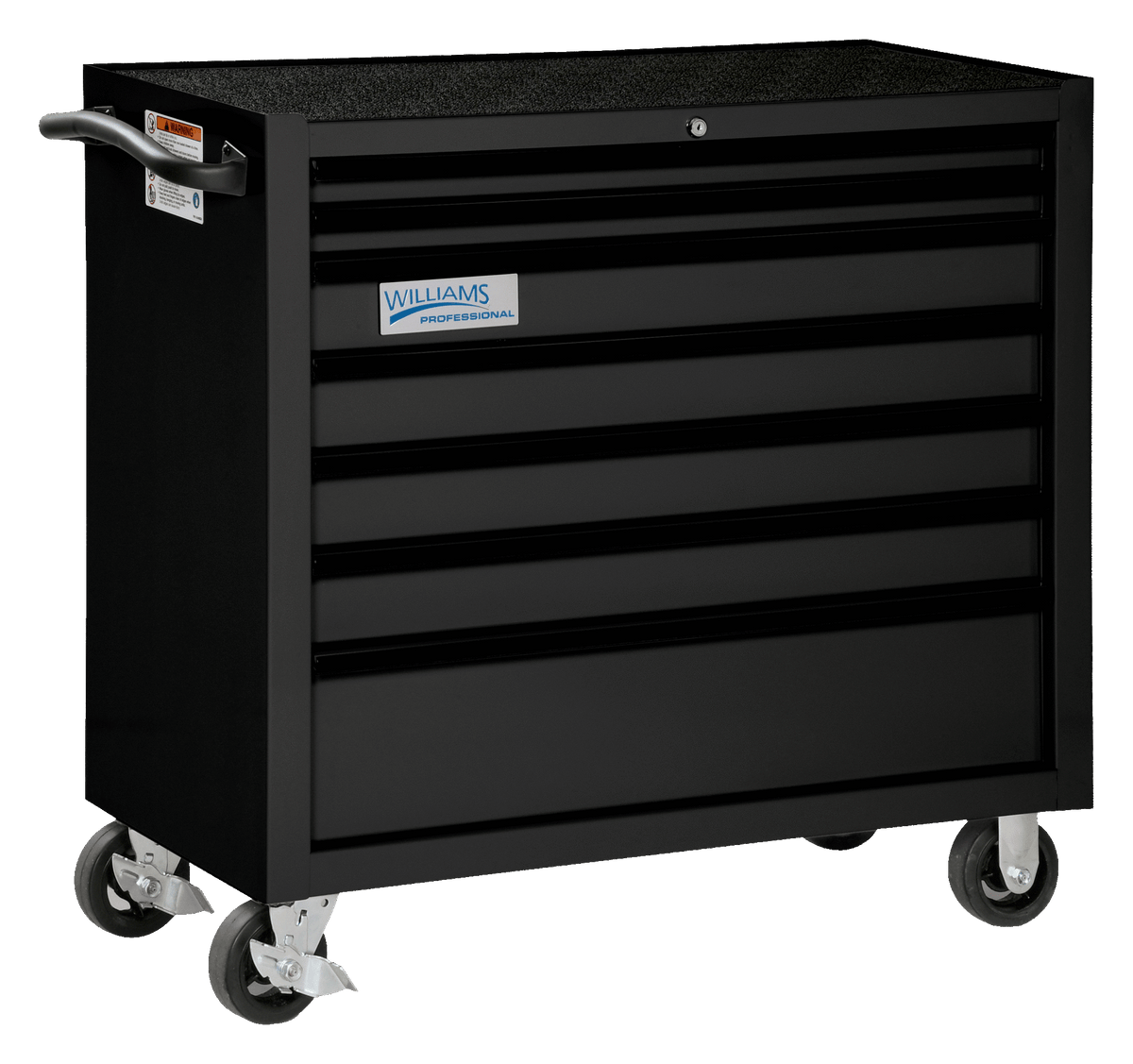 Williams JHWW40RC7BL | 40" Wide x 20" Deep 7-Drawer Roll Cabinet, Professional Series, Blue