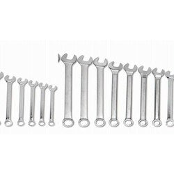 Williams JHWWS-1176 | Supercombo Combination Wrench Set Satin, SAE, 16 Piece